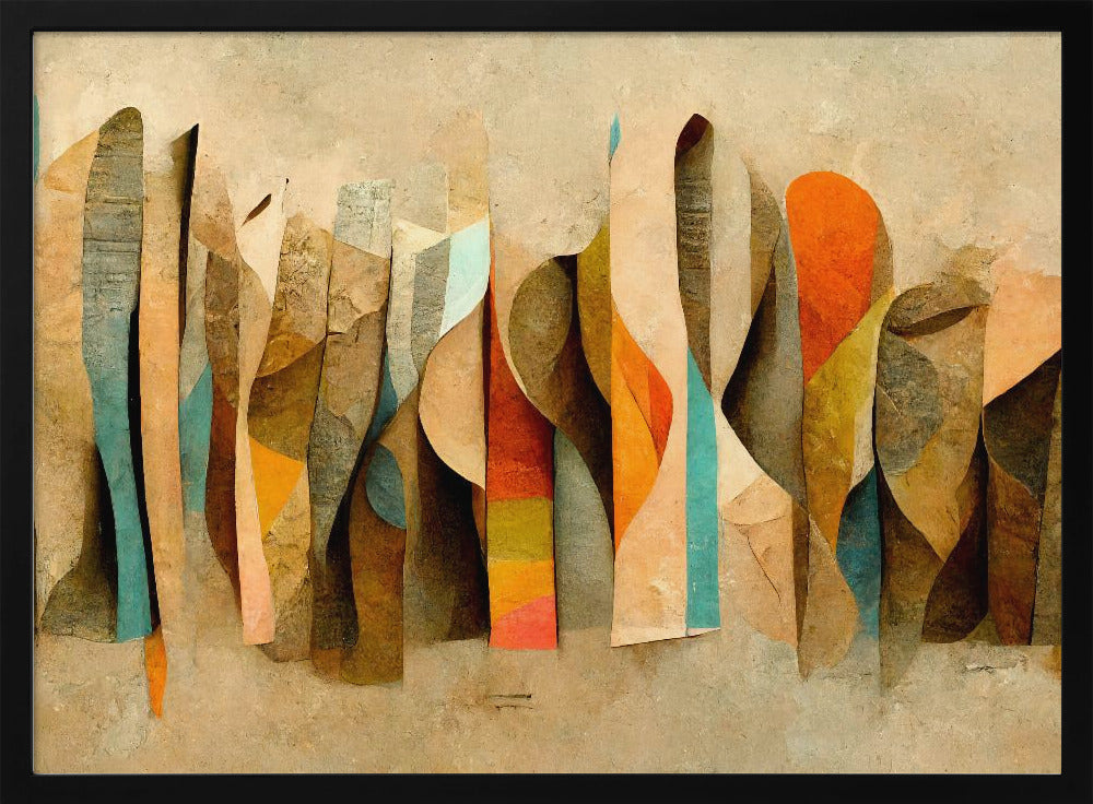 Curved Kaleidoscope | Poster