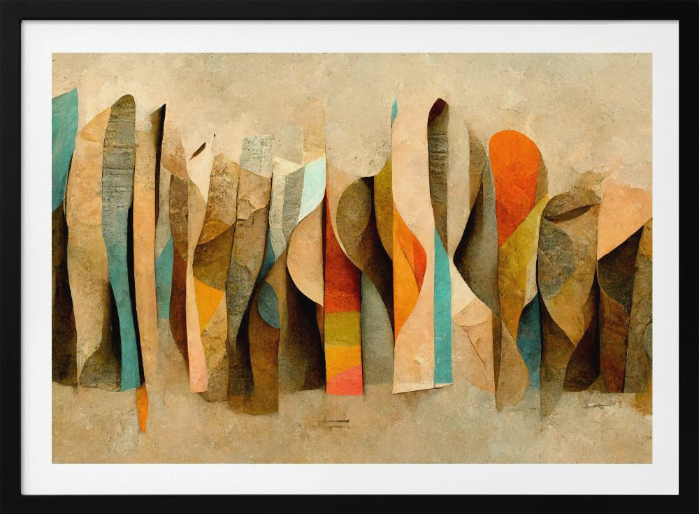 Curved Kaleidoscope | Poster