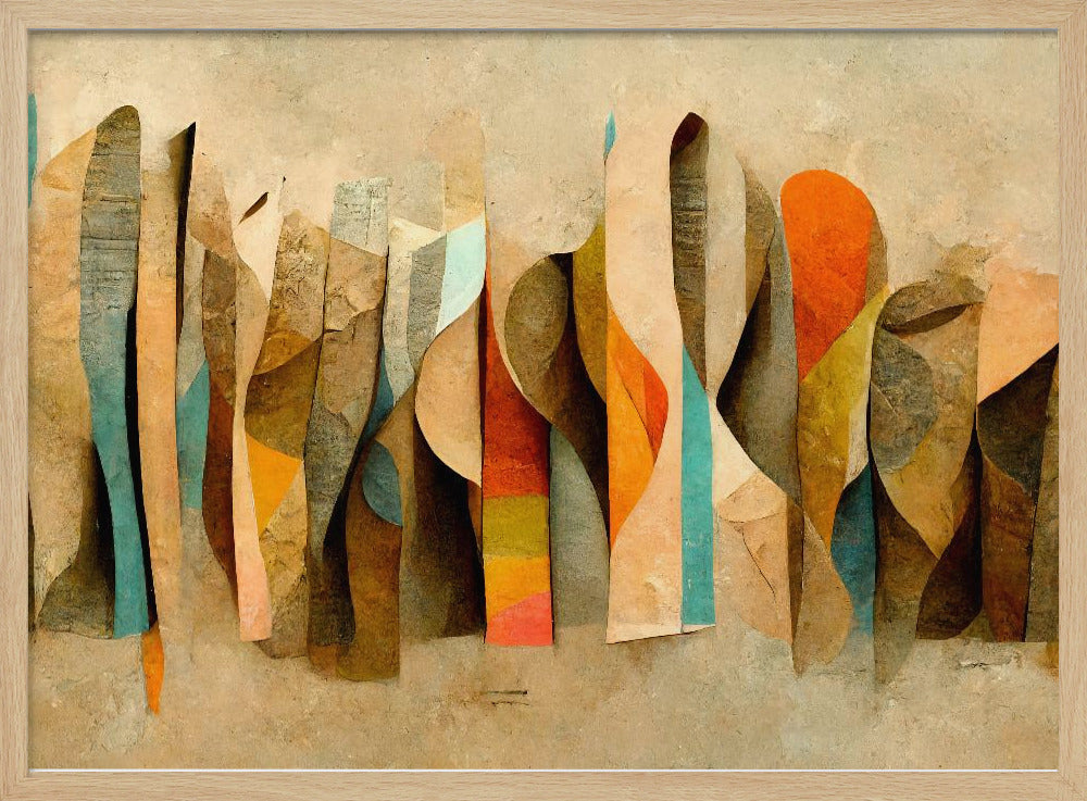 Curved Kaleidoscope | Poster