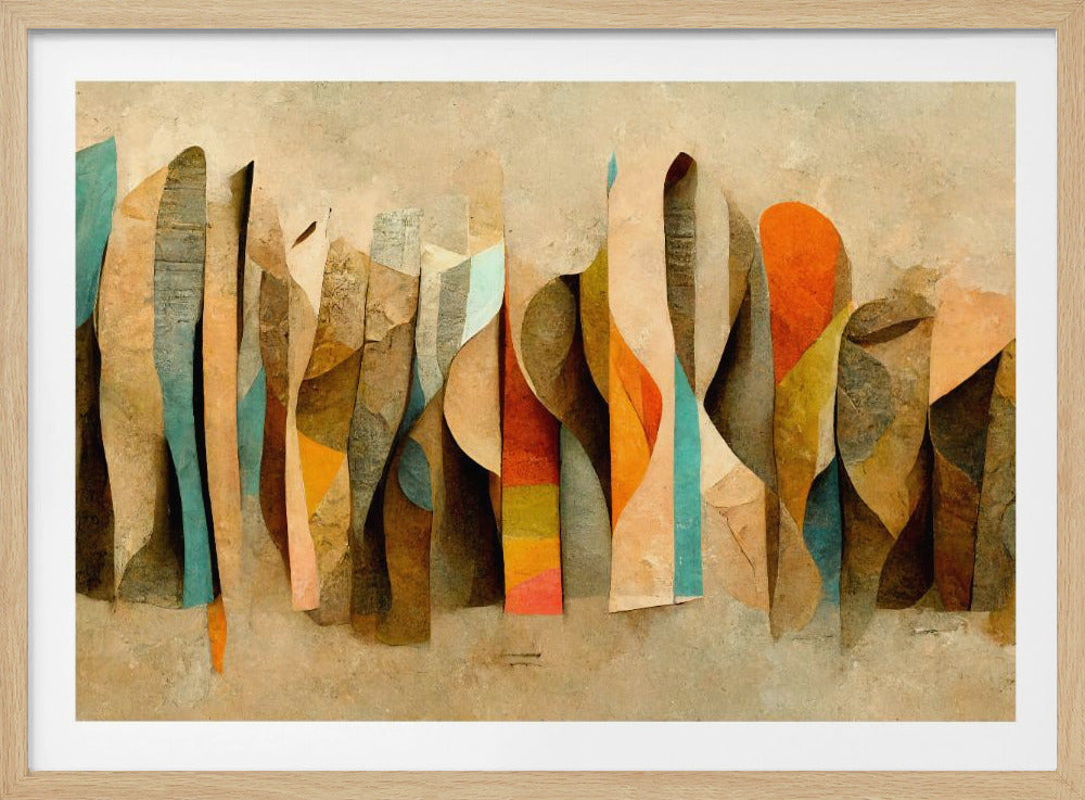 Curved Kaleidoscope | Poster