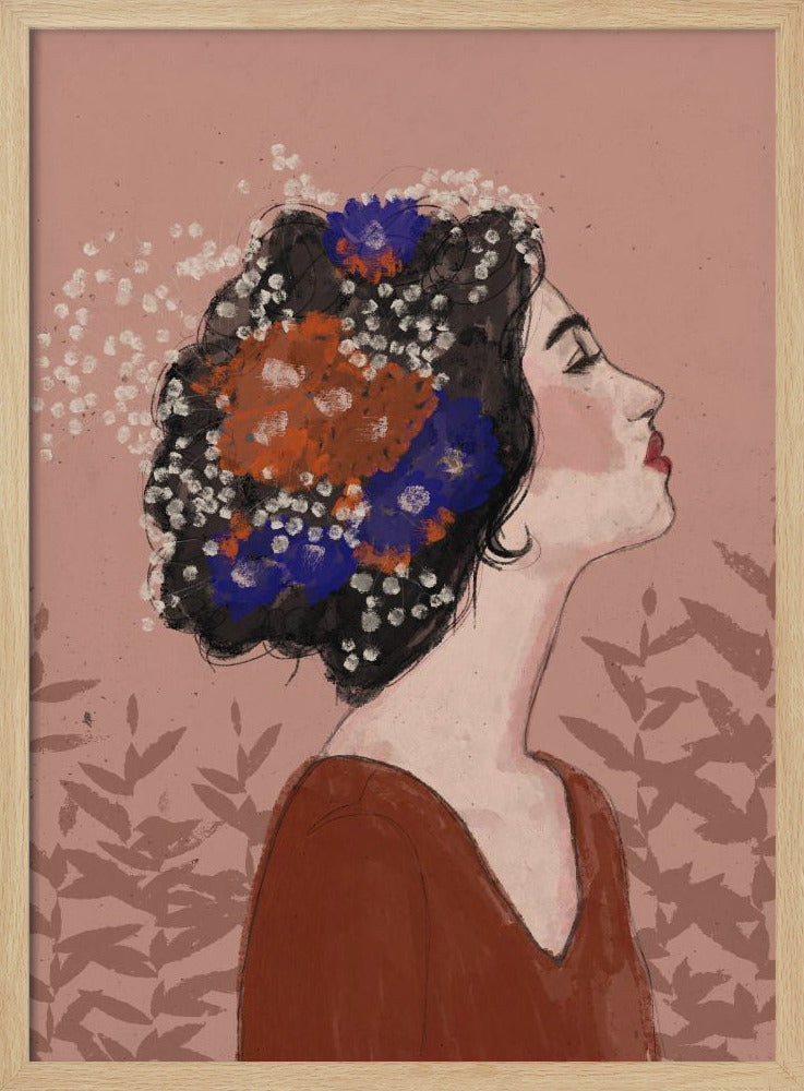 Blossoms in Profile | Poster