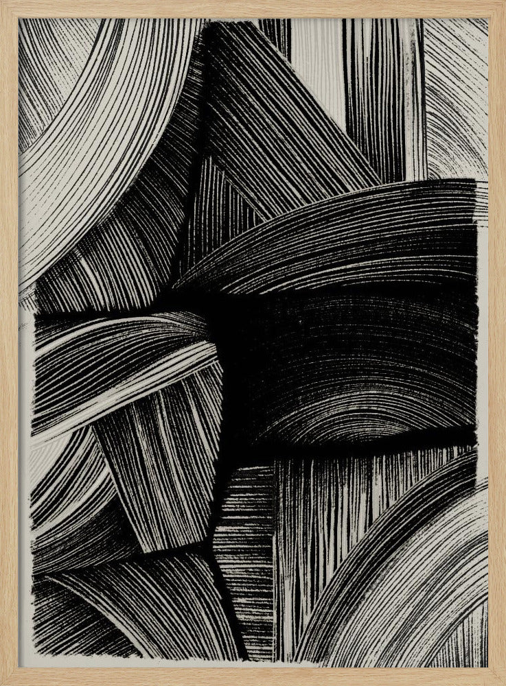 Curved Line Symphony | Poster