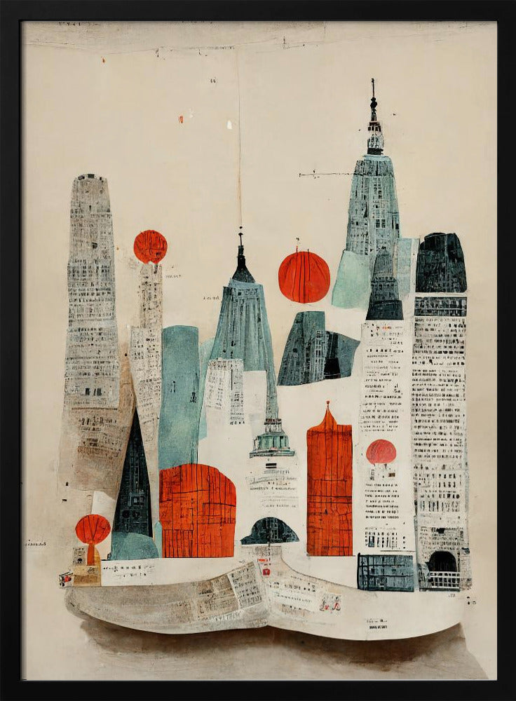 Cityscape Collage | Poster