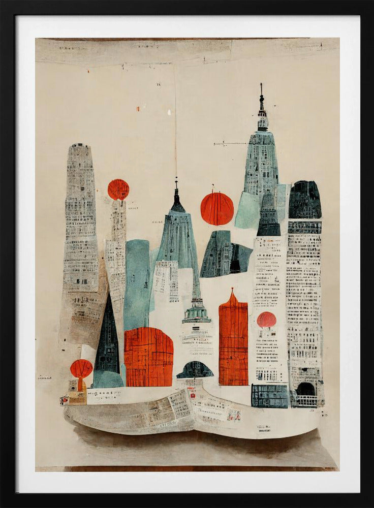 Cityscape Collage | Poster