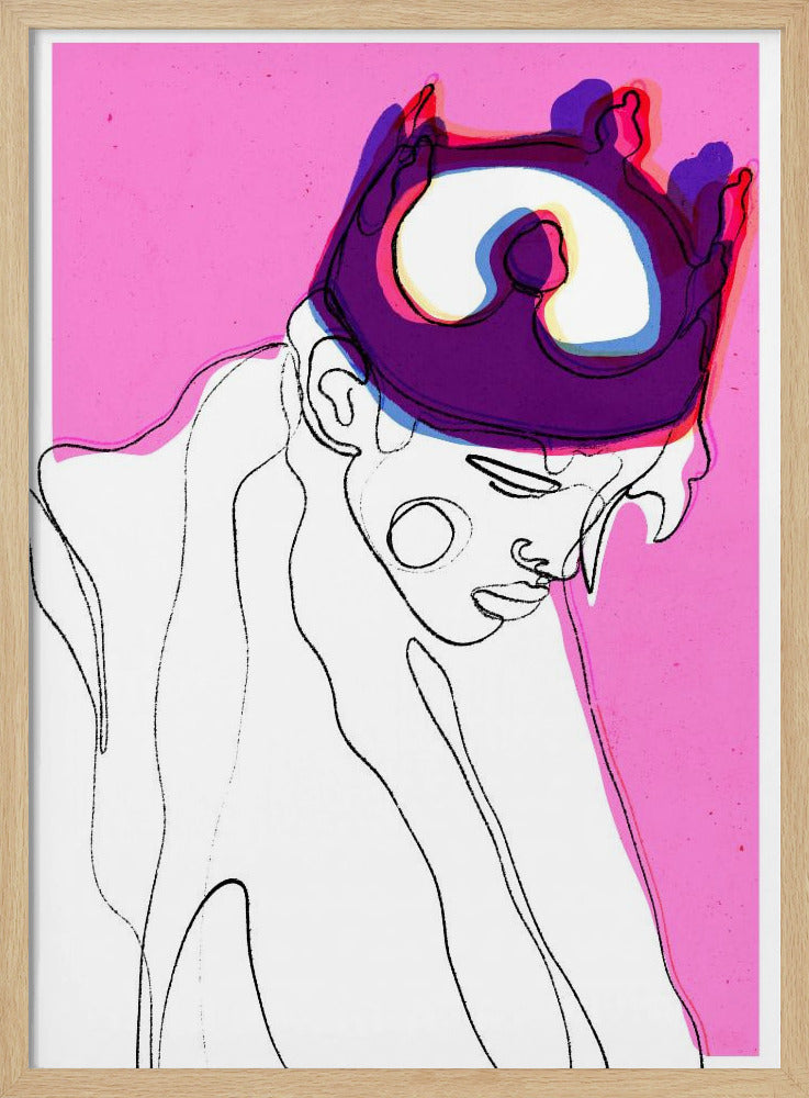 Crowned Reflection | Poster