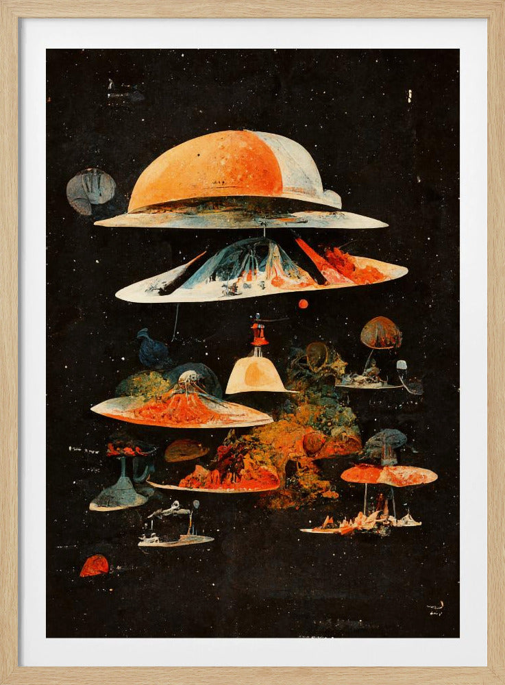 Celestial Layers | Poster