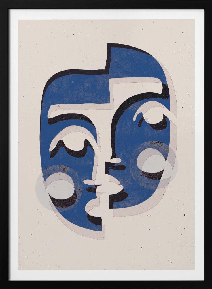 Fragmented Faces | Poster