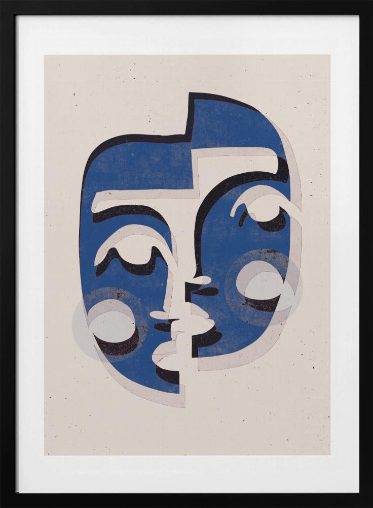 Fragmented Faces | Poster