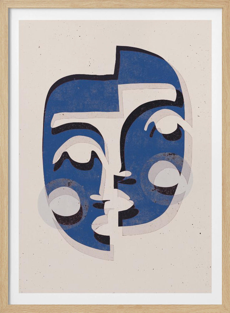 Fragmented Faces | Poster