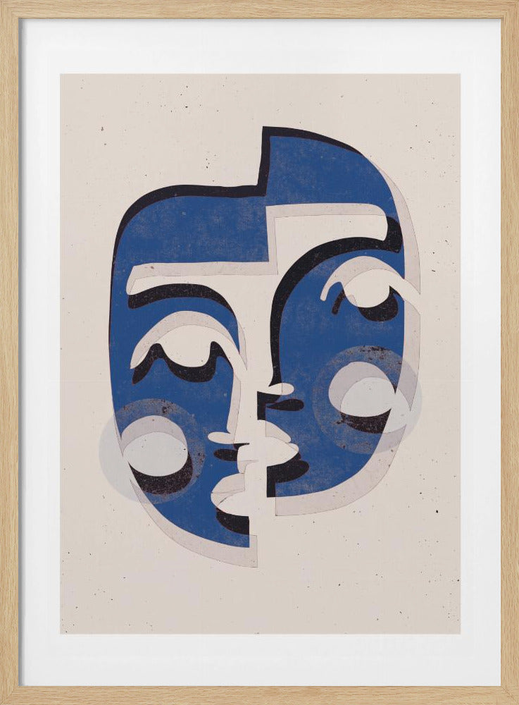 Fragmented Faces | Poster