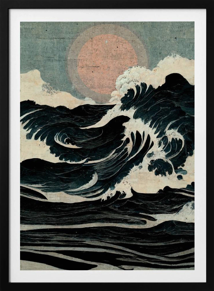 Celestial Wavescape | Poster