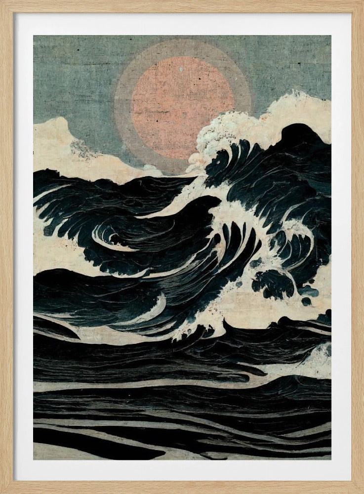 Celestial Wavescape | Poster