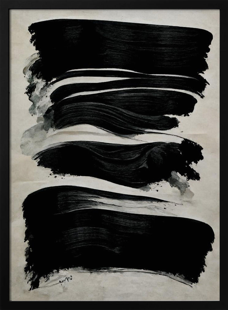Brushstroke Symphony | Poster