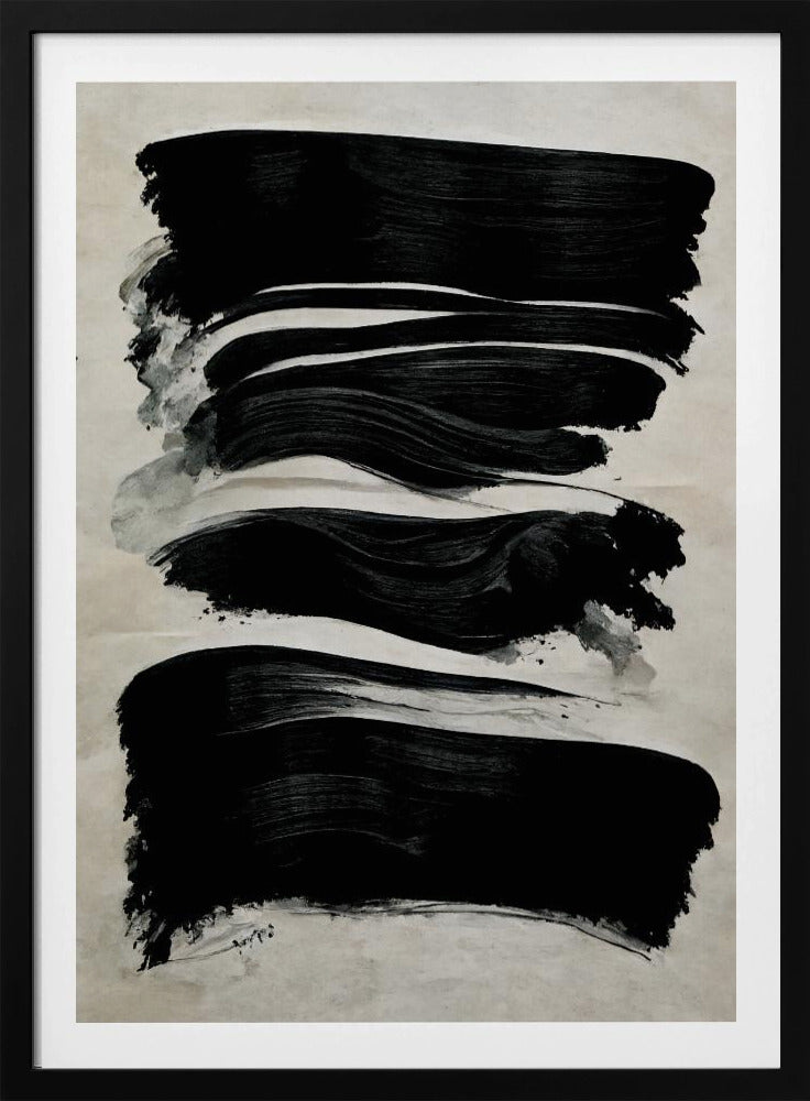 Brushstroke Symphony | Poster