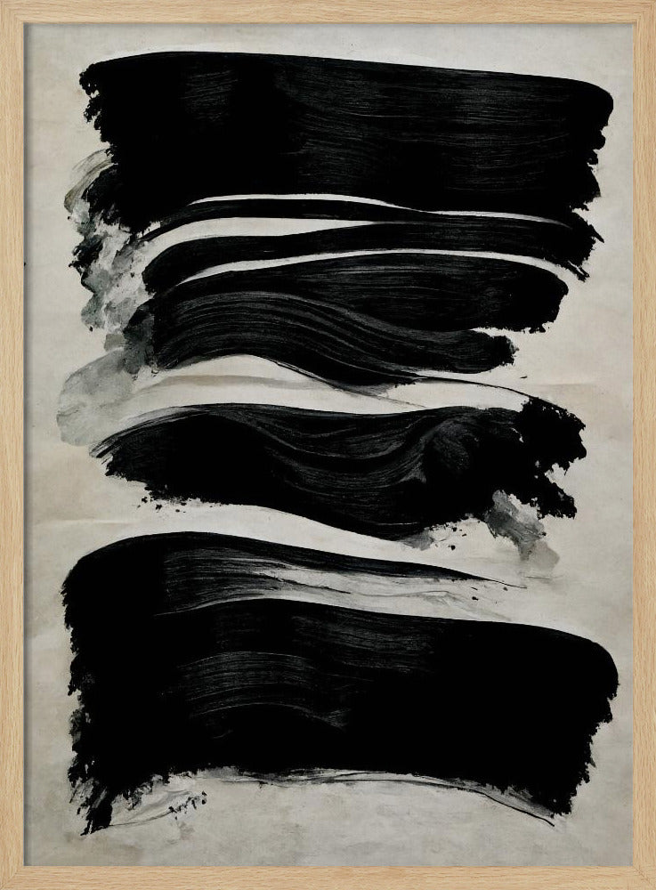 Brushstroke Symphony | Poster