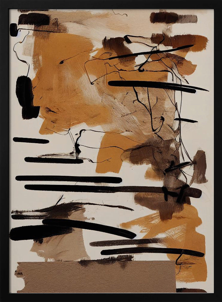 Earthy Strokes | Poster