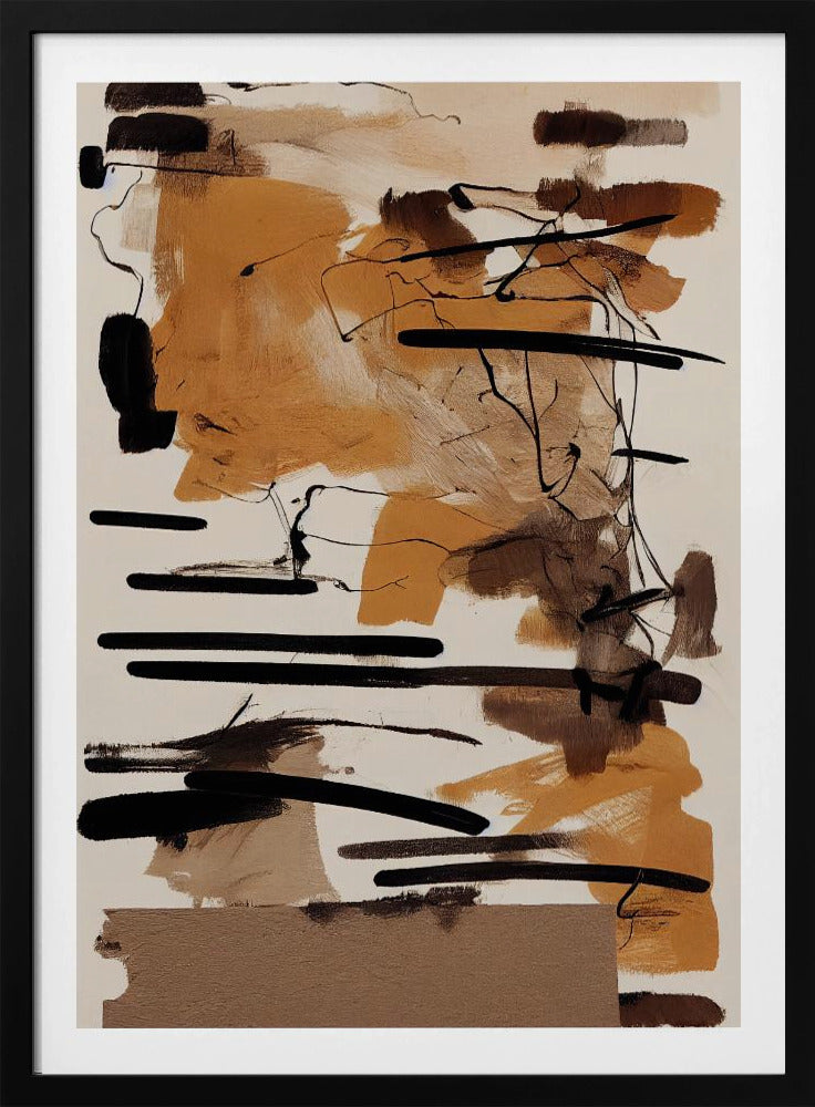 Earthy Strokes | Poster