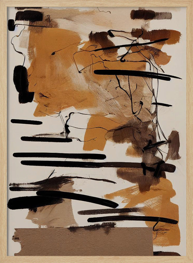 Earthy Strokes | Poster