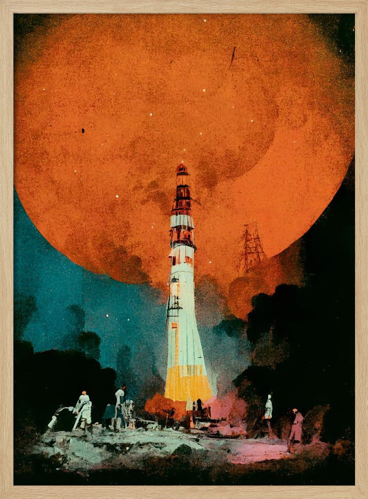 Lunar Launch | Poster