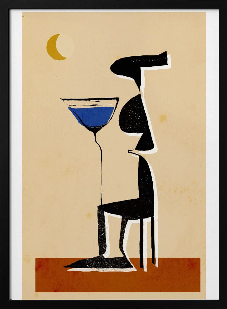 Moonlit Martini | Poster