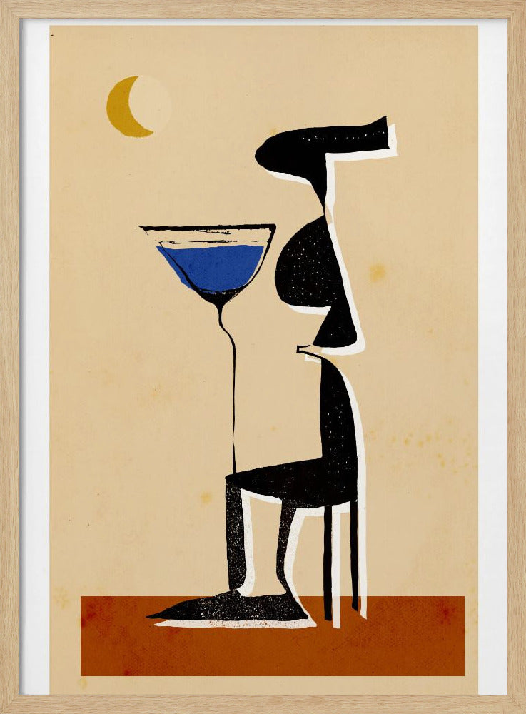 Moonlit Martini | Poster