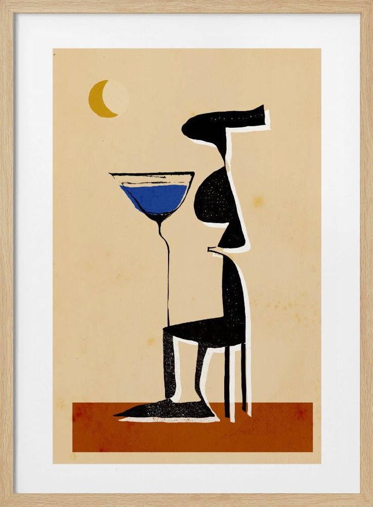 Moonlit Martini | Poster