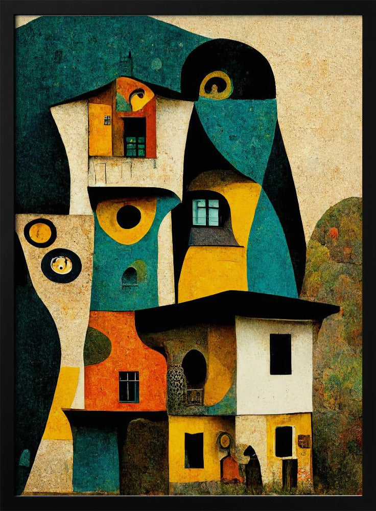 Whimsical Dwellings | Poster