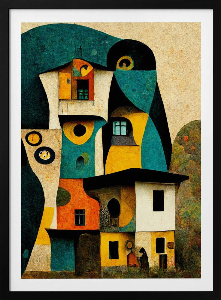 Whimsical Dwellings | Poster