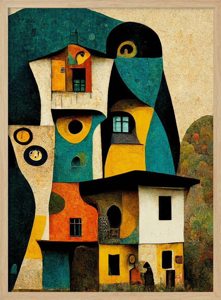 Whimsical Dwellings | Poster