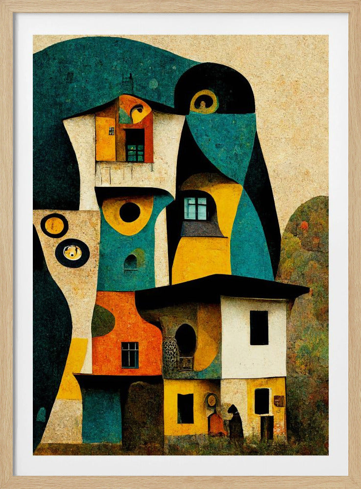 Whimsical Dwellings | Poster