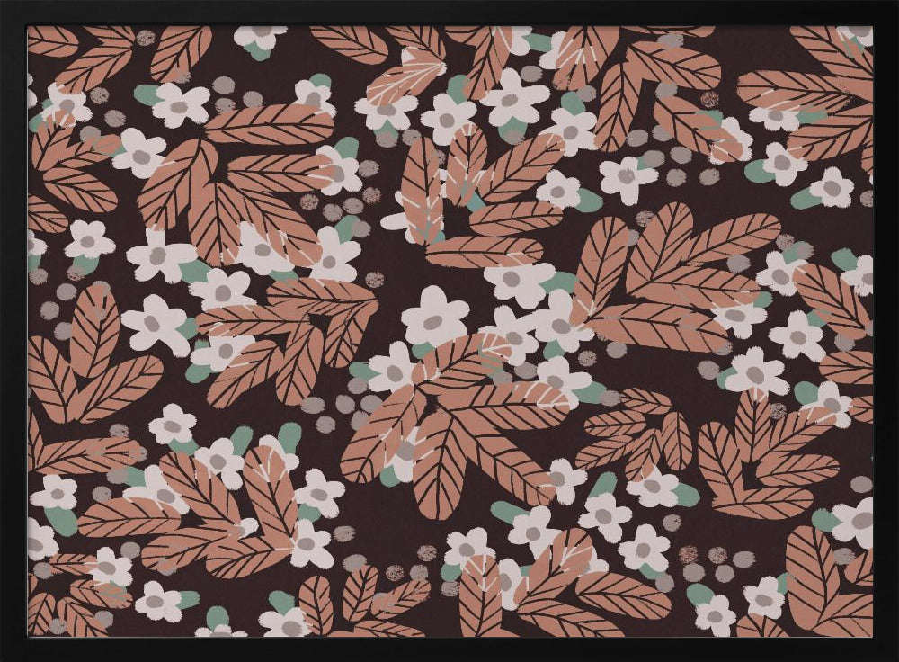 Autumn Blossom Pattern | Poster