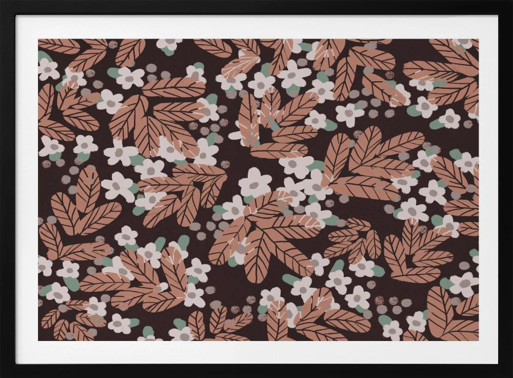 Autumn Blossom Pattern | Poster