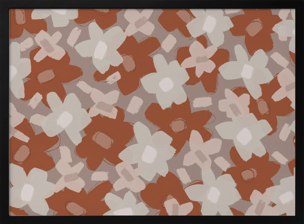 Rustic Blossom Field | Poster