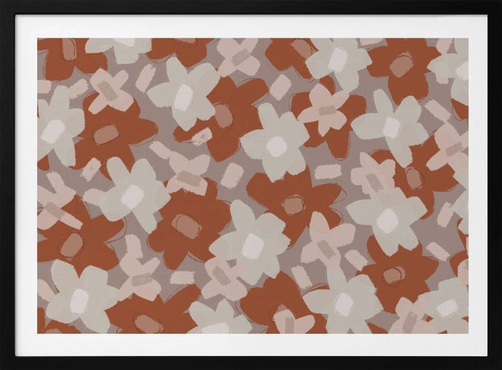 Rustic Blossom Field | Poster