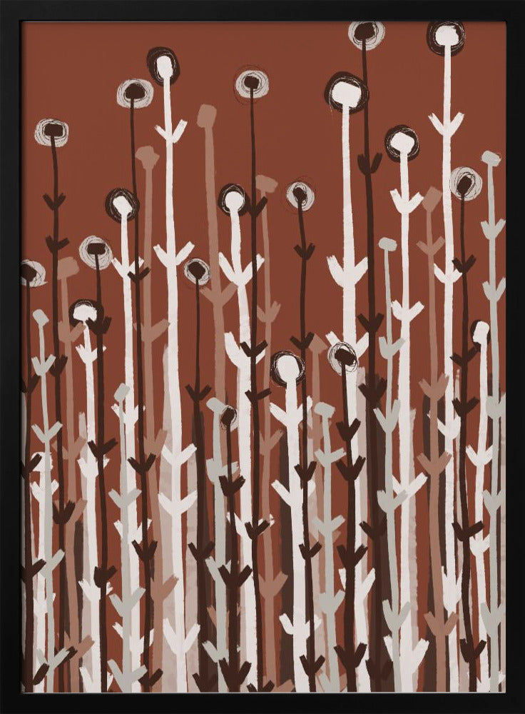 Whimsical Stems | Poster