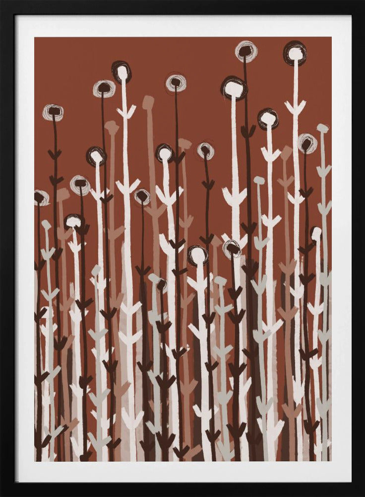 Whimsical Stems | Poster