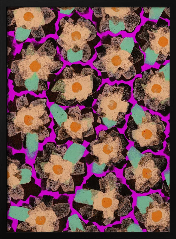 Vibrant Petal Dance | Poster