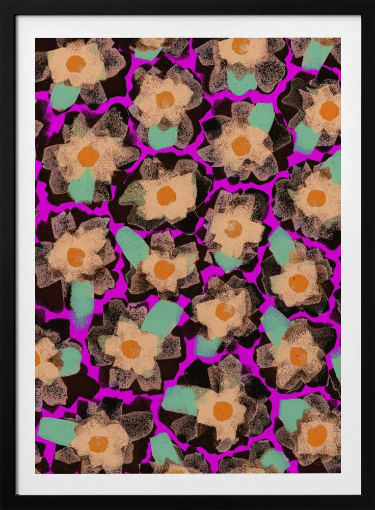 Vibrant Petal Dance | Poster