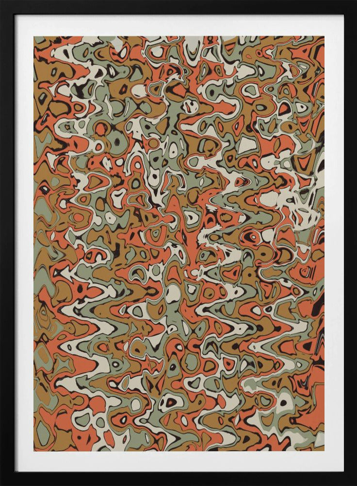 Vibrant Ripples | Poster