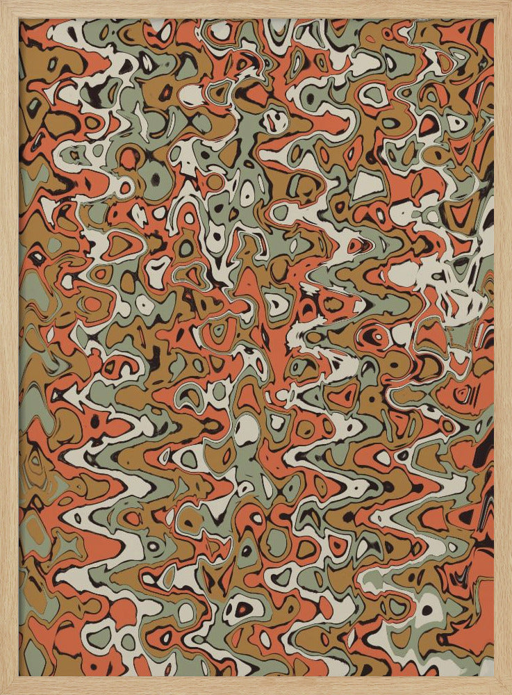 Vibrant Ripples | Poster