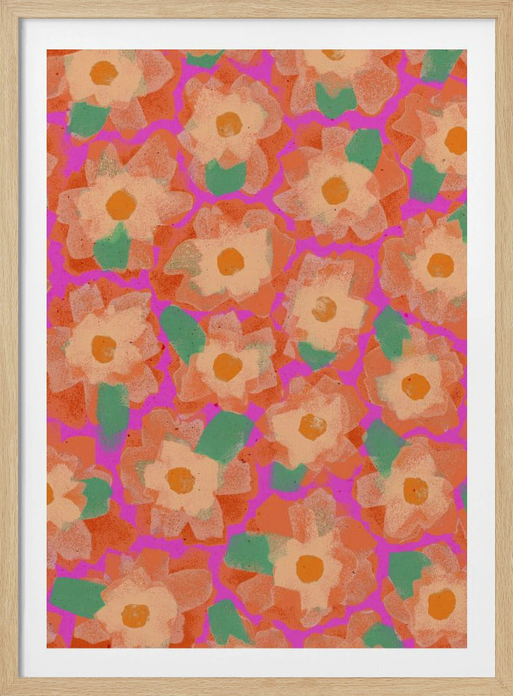 Vibrant Petal Dance | Poster