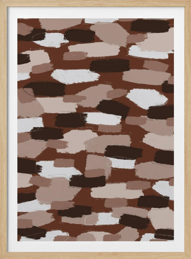Earthy Strokes | Poster