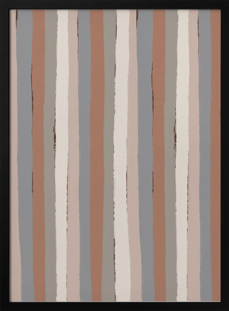 Earthy Stripes | Poster
