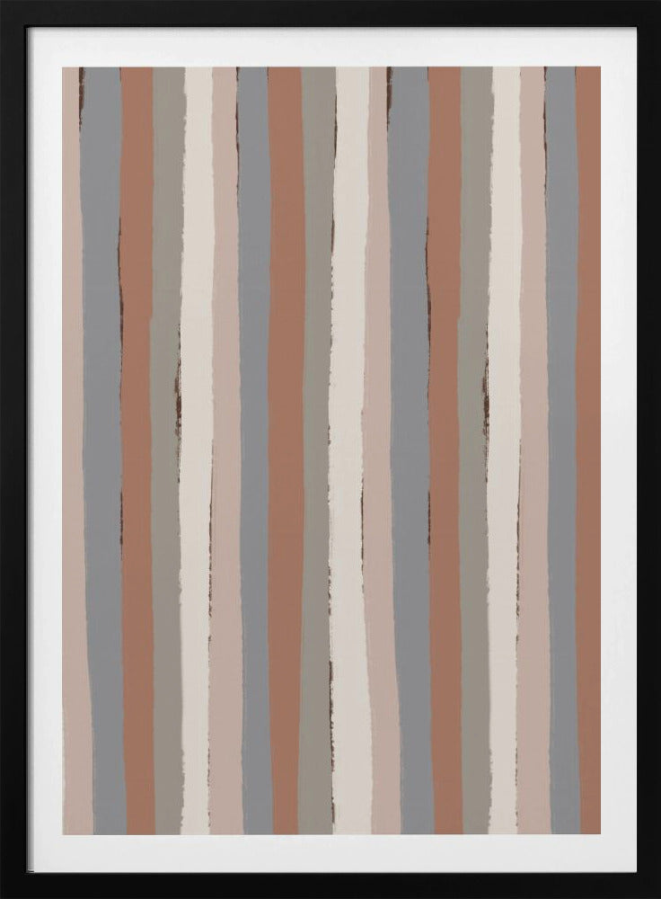 Earthy Stripes | Poster