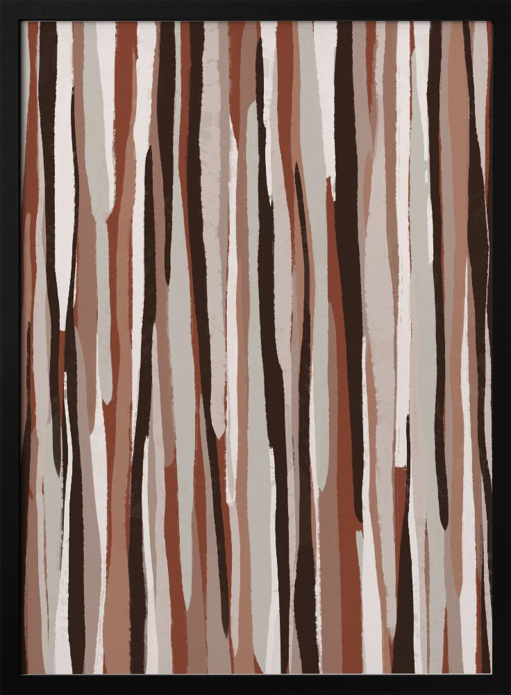 Vertical Earth Tones | Poster