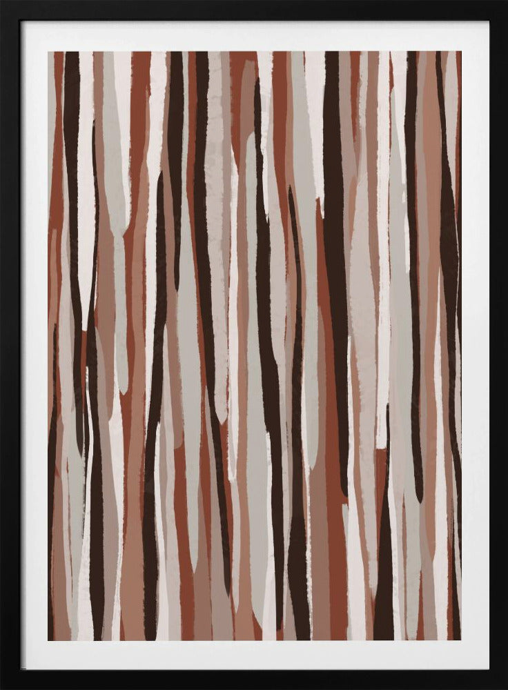 Vertical Earth Tones | Poster