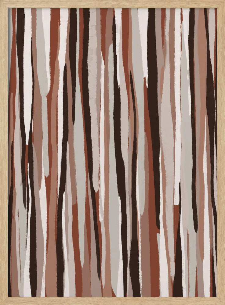 Vertical Earth Tones | Poster