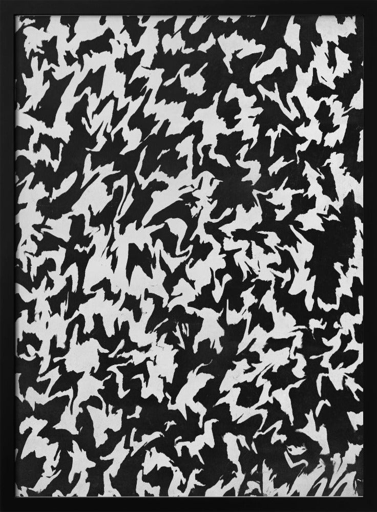 Monochrome Whirl | Poster