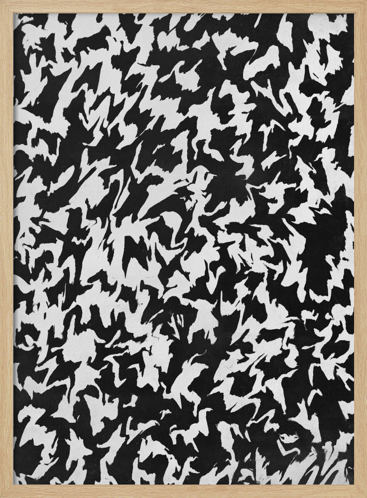 Monochrome Whirl | Poster