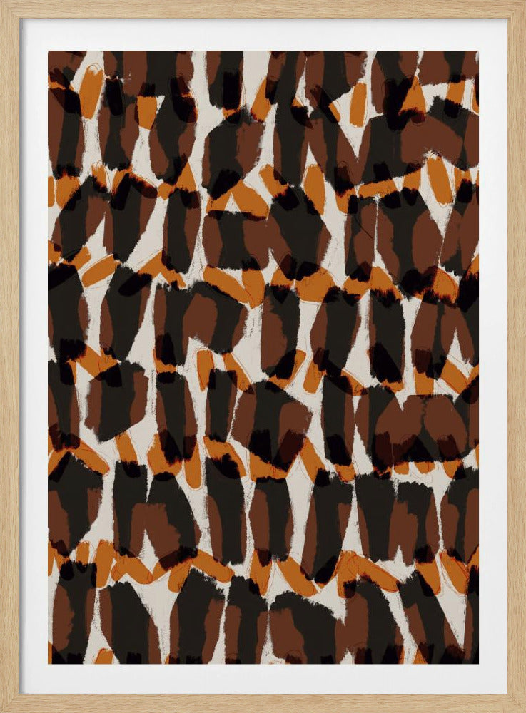 Autumn Brush Strokes | Poster